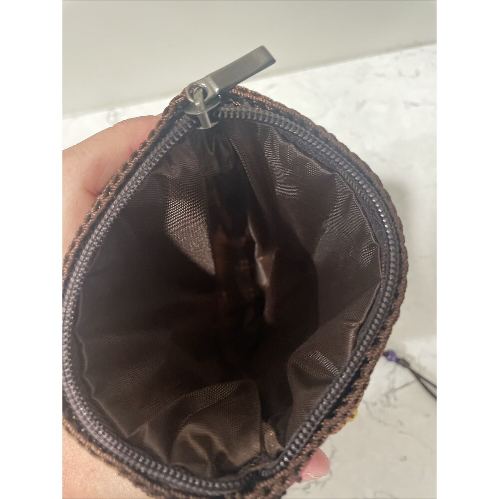 Coconut Shell Multi-Colored Shell Purse - image 3